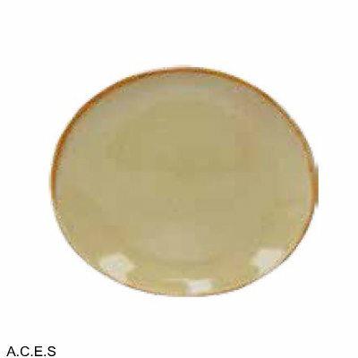 tablekraft ARTISTICA OVAL PLATE-210x190mm FLAME-Auscaterquip