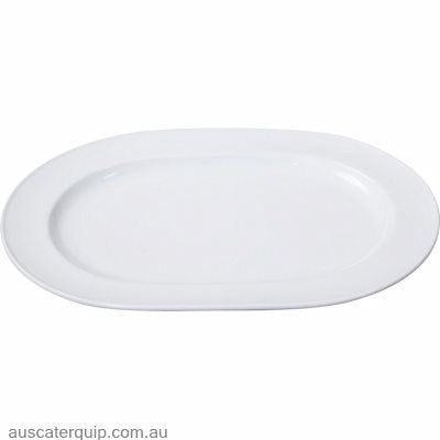 Patra by Nikko OVAL PLATTER 330mm NOVA RAISED RIM (4833)-Auscaterquip