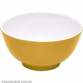 JAB GELATO-YELLOW/WHITE ROUND CEREAL BOWL 150mm (STS0780)-Auscaterquip