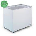 BROMIC Flat Glass Chest Freezer - 296L