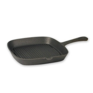 Moda  SQUARE SKILLET-CAST IRON | RIBBED | 230x230mm  (Each)