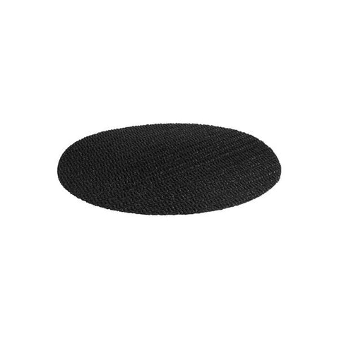 Trenton  ROUND NON-SLIP TRAY MAT-340mm | TO FIT 400mm TRAY BLACK MESH (Doz)