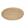 Trenton  ROUND WOOD TRAY-330mm Ø BIRCH (Each)