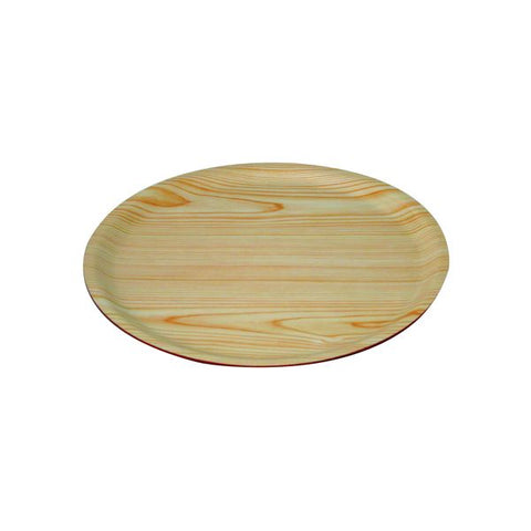 Trenton  ROUND WOOD TRAY-435mm Ø BIRCH (Each)