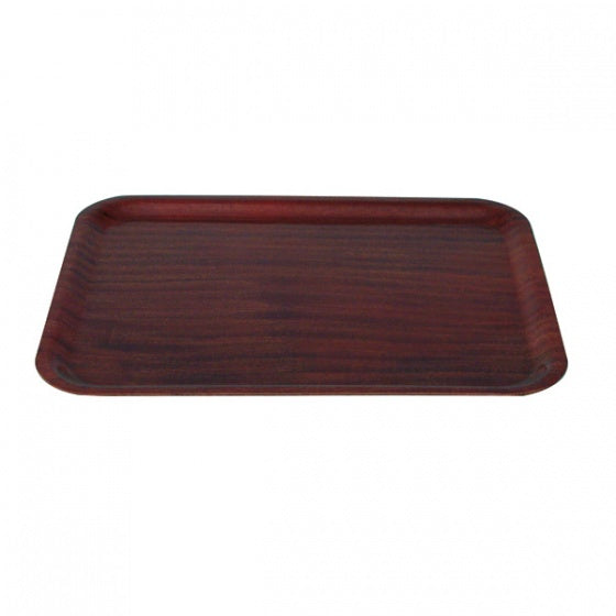 Trenton  RECT. WOOD TRAY-270x200mm MAHOGANY  (Each)