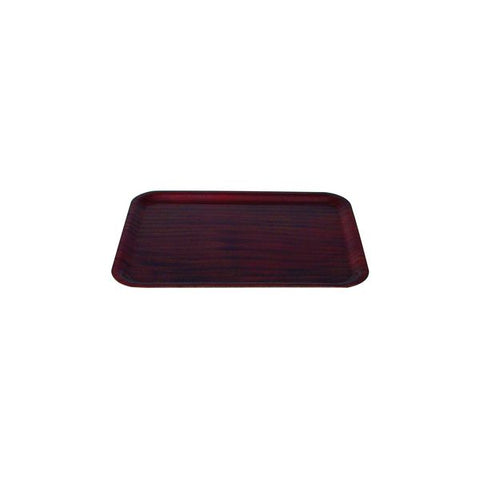 Trenton  RECT. WOOD TRAY-270x200mm MAHOGANY  (Each)