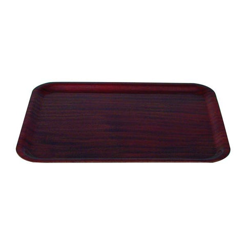 Trenton  RECT. WOOD TRAY-600x450mm MAHOGANY  (Each)