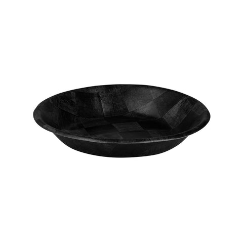 Trenton  SERVING BOWL-W/WOOD, HD-500mm Ø BLACK (x2)