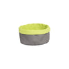 Moda  CANVAS BAG-ROUND, 200mm Ø CHARCOAL/LIME (Each)