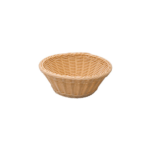 Sunnex  BREAD BASKET-HD PP, ROUND, 210mm Ø  | 90mm NATURAL (Each)