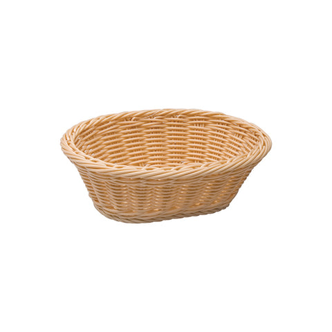 Sunnex  BREAD BASKET-HD PP, OVAL, 280x160x85mm NATURAL (Each)