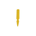 Trenton  STEAK MARKER-PLASTIC | MEDIUM WELL (1000/Pack) YELLOW (Pack) (DISCONTINUED)