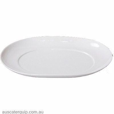 Rene Ozorio RIMMED OVAL PLATE-330mm (384833)-Auscaterquip