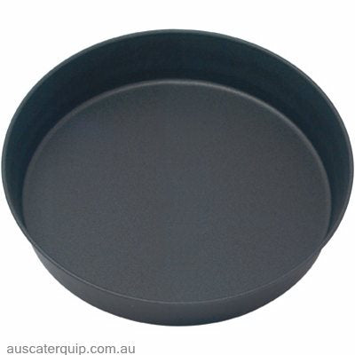 Guery eol-CAKE PAN-ROUND 240x50mm FIXED BASE NON-STICK-Auscaterquip