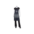 Bronx Indigo Blue Denim Bib Apron With Scoop Neck-Auscaterquip