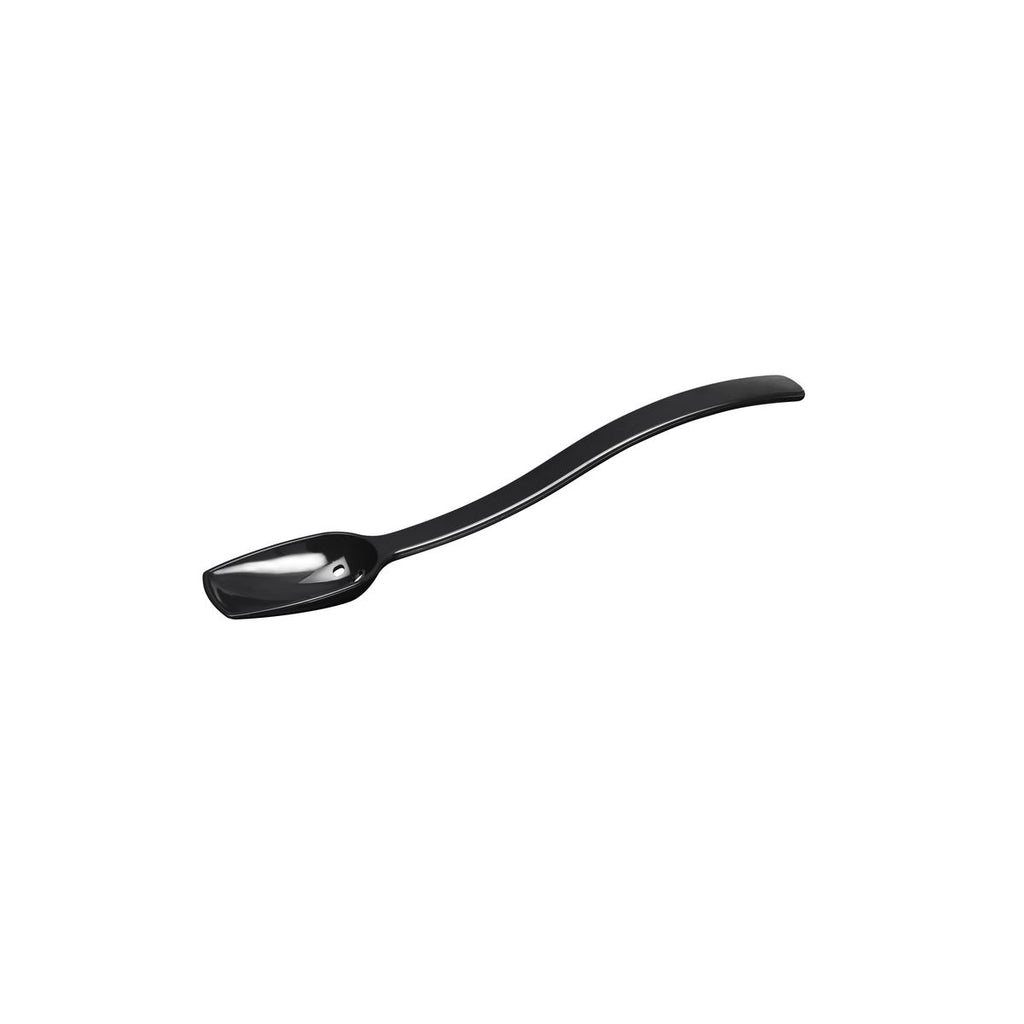 Trenton  SALAD SPOON-PC | PERFORATED | 260mm BLACK (Each)