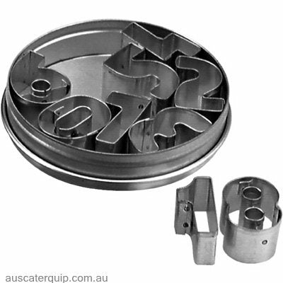 Chef Inox CUTTER SET-NUMBER 9pc SIZE: 35mm-Auscaterquip
