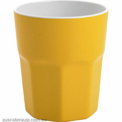 JAB GELATO-YELLOW TUMBLER 100mm 410ml (STS0513)-Auscaterquip