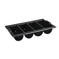 Trenton  CUTLERY BOX-4 COMP, 530x325x100mm GREY (Each)