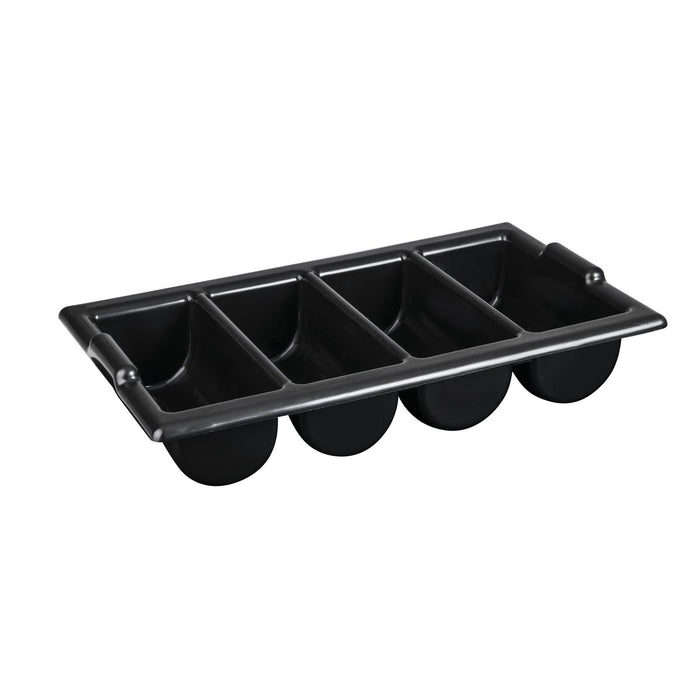 Trenton  CUTLERY BOX-4 COMP, 530x325x100mm GREY (Each)