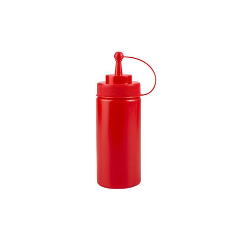Trenton  SQUEEZE BOTTLE WIDE MOUTH-W/CAP | 480ml RED (Each)