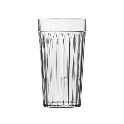 Trenton  TUMBLER FLUTTED-H.D. | 340ml SAN PLASTIC (x24)