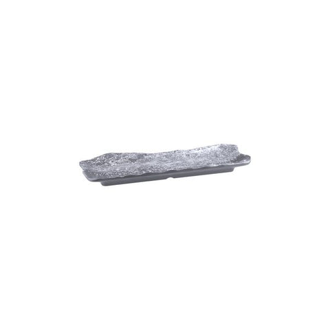 Cheforward ENDURE ENDURE OBLONG PLATE-230x110mm  WEATHERED PEWTER  (Each)