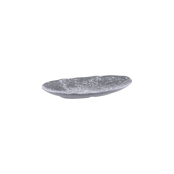 Cheforward ENDURE ENDURE OVAL PLATE-230x140mm WEATHERED PEWTER  (Each)