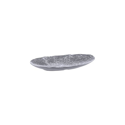 Cheforward ENDURE ENDURE OVAL PLATE-230x140mm WEATHERED PEWTER  (Each)