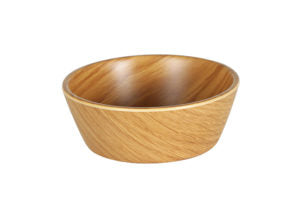 Zicco Melamine  SERVE BIRCH ROUND BOWL 125x125x45mm