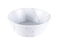 Zicco Melamine  SERVE WHITE MARBLE ROUND BOWL 205x205x75mm