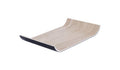 Zicco Melamine  ECHO BLACK/BIRCH TRAY GN 1/4 265x162x30mm