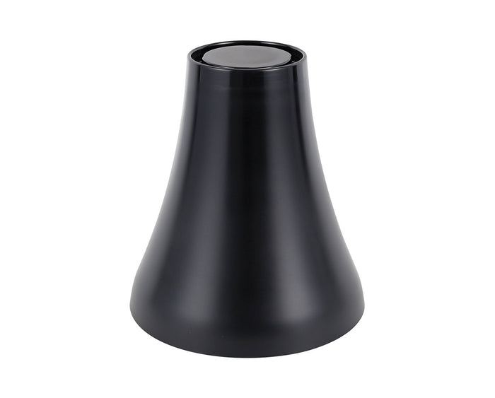Zicco Melamine  ECHO PEDISTAL STAND/BOWL BLACK 164x180mm