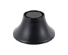 Zicco Melamine  ECHO PEDISTAL STAND/BOWL BLACK 164x80mm