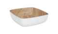 Zicco Melamine  ECHO WHITE/BIRCH SERVING BOWL 165x165x55mm