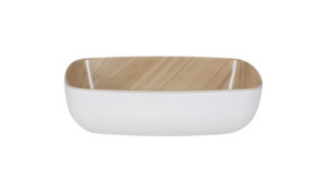 Zicco Melamine  ECHO WHITE/BIRCH GN 1/9 BOWL 176x108x55mm