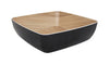 Zicco Melamine  ECHO BLACK/BIRCH SERVING BOWL 250x250x75mm