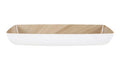 Zicco Melamine  ECHO WHITE/BIRCH BOWL GN 2/4 530x162x75mm