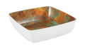 Zicco Melamine  PATINA/WHITE SERVING BOWL 250x250x75mm 2.65lt