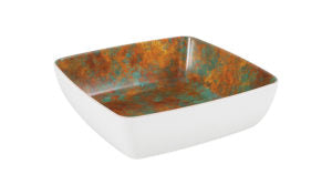 Zicco Melamine  PATINA/WHITE SERVING BOWL 165x165x53mm
