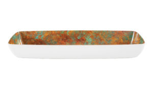 Zicco Melamine  PATINA/WHITE SERVING BOWL GN 2/4 530x162x75mm