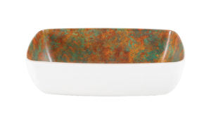 Zicco Melamine  PATINA/WHITE SERVING BOWL GN 1/4 265x162x75mm
