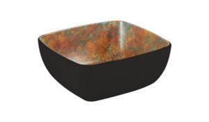 Zicco Melamine  PATINA/BLACK SERVING BOWL 176x162x75mm