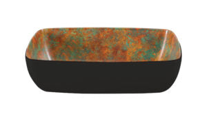 Zicco Melamine  PATINA/BLACK SERVING BOWL GN 1/4 265x162x75mm