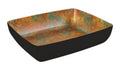 Zicco Melamine  PATINA/BLACK SERVING BOWL GN 1/2 325x265x75mm
