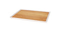 Zicco Melamine  CONTEMPO RECT ANTI-SLIP TRAY OAK 350x260x15mm