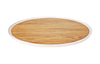 Zicco Melamine  CONTEMPO ROUND ANTI-SLIP TRAY OAK 405x15