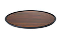 Zicco Melamine  CONTEMPO ROUND ANTI-SLIP TRAY DARK405x15