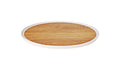 Zicco Melamine  CONTEMPO ROUND ANTI-SLIP TRAY OAK 354x15 (x6)
