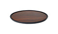 Zicco Melamine  CONTEMPO ROUND ANTI-SLIP TRAY DARK354x15 (x6)